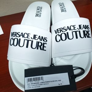Authentic Versace Slides (Mens), Size 43